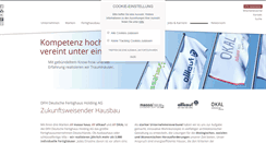 Desktop Screenshot of dfhag.de